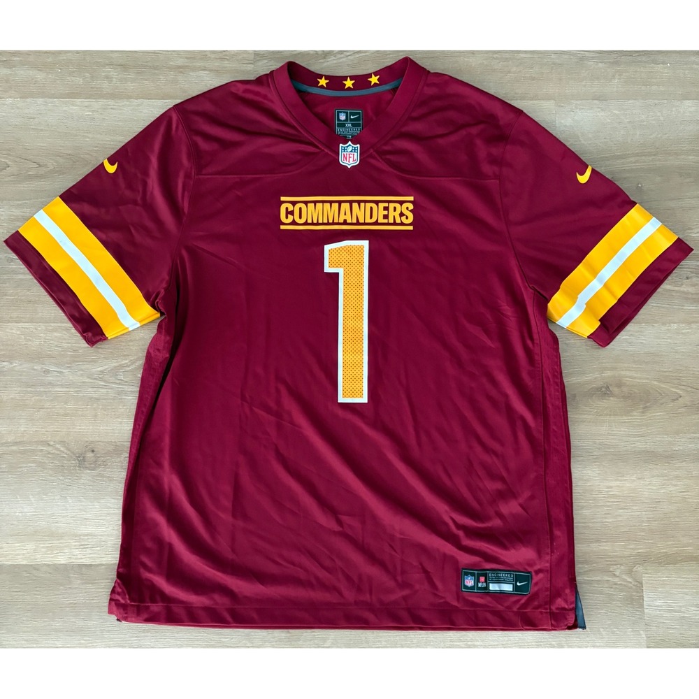 NWOT Mens Nike Engineered Washington Commanders Deebo Samuel Sr. Jersey -XXL-Red